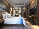 Gelaimei E1の合板の純木の寝室の家具はホテル夜立場と置く