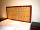 Gelaimeiのホテルの客室の家具の堅材フレームのベッド木ベニヤの終わり