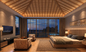 ISO9001はホテルの客室の家具のチークのSize Customized木製のベッド王を承認する