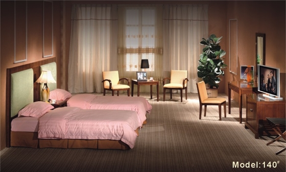 色のホテルの寝室の家具を置く対のサイズを寝かせる1200*2000*250mmをカスタマイズしなさい