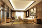 灰の純木の木製のベニヤのホテルの寝室の家具は王を置くSize Bed With ISO18001