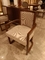 引き込み式ISO18001ホテルのレストランの家具の低い背部木の椅子非
