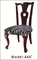 Gelaimei Stardardのサイズの純木の腕の椅子は古典的な設計をカスタマイズした